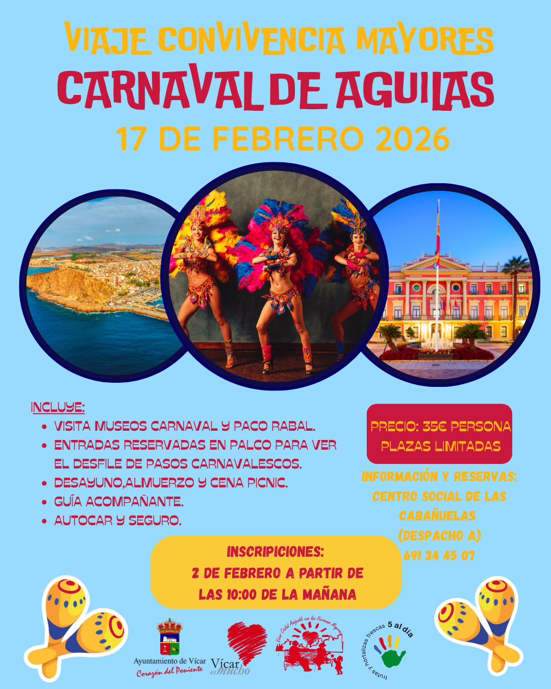 VIAJE CONVIVENCIA MAYORES 